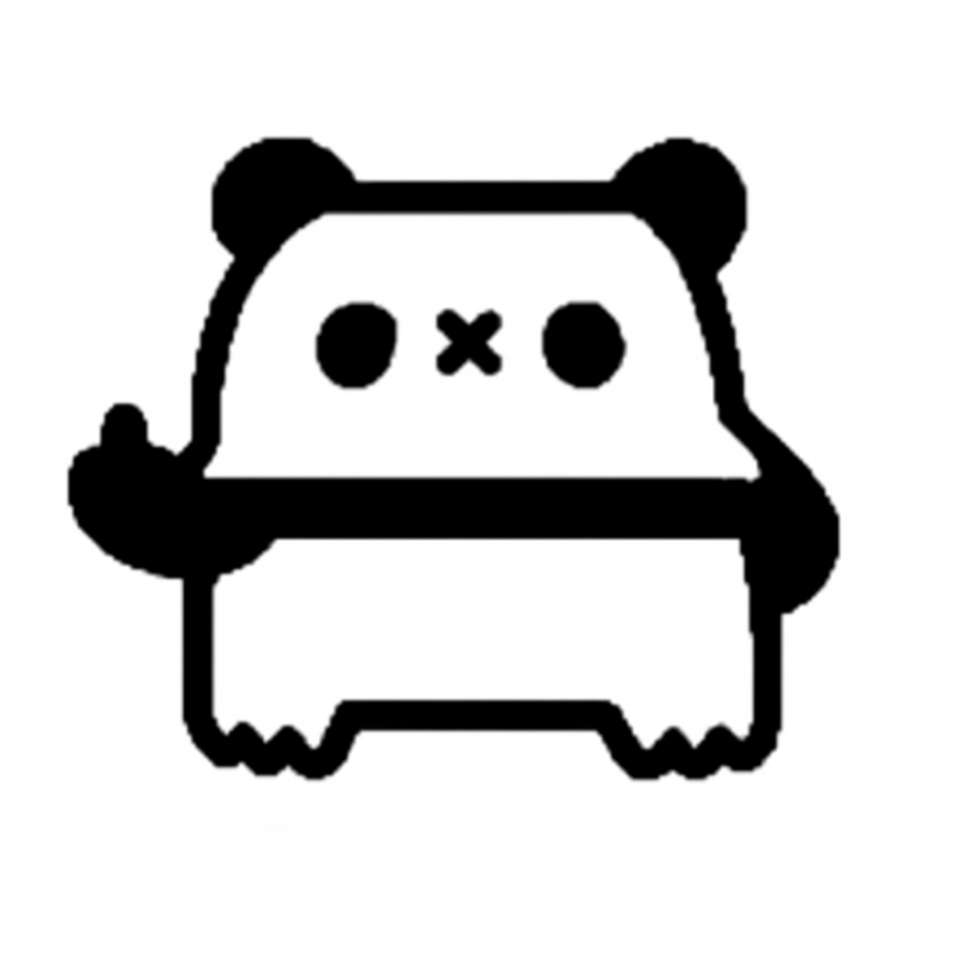 Pun Panda Logo